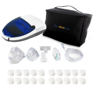 BeC Award-Winning Portable Nebulizer with 20 Filters, Adult and